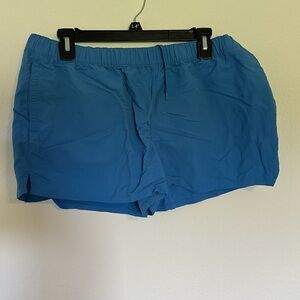 Patagonia Blue Athletic Shorts Lightweight Performance Wear